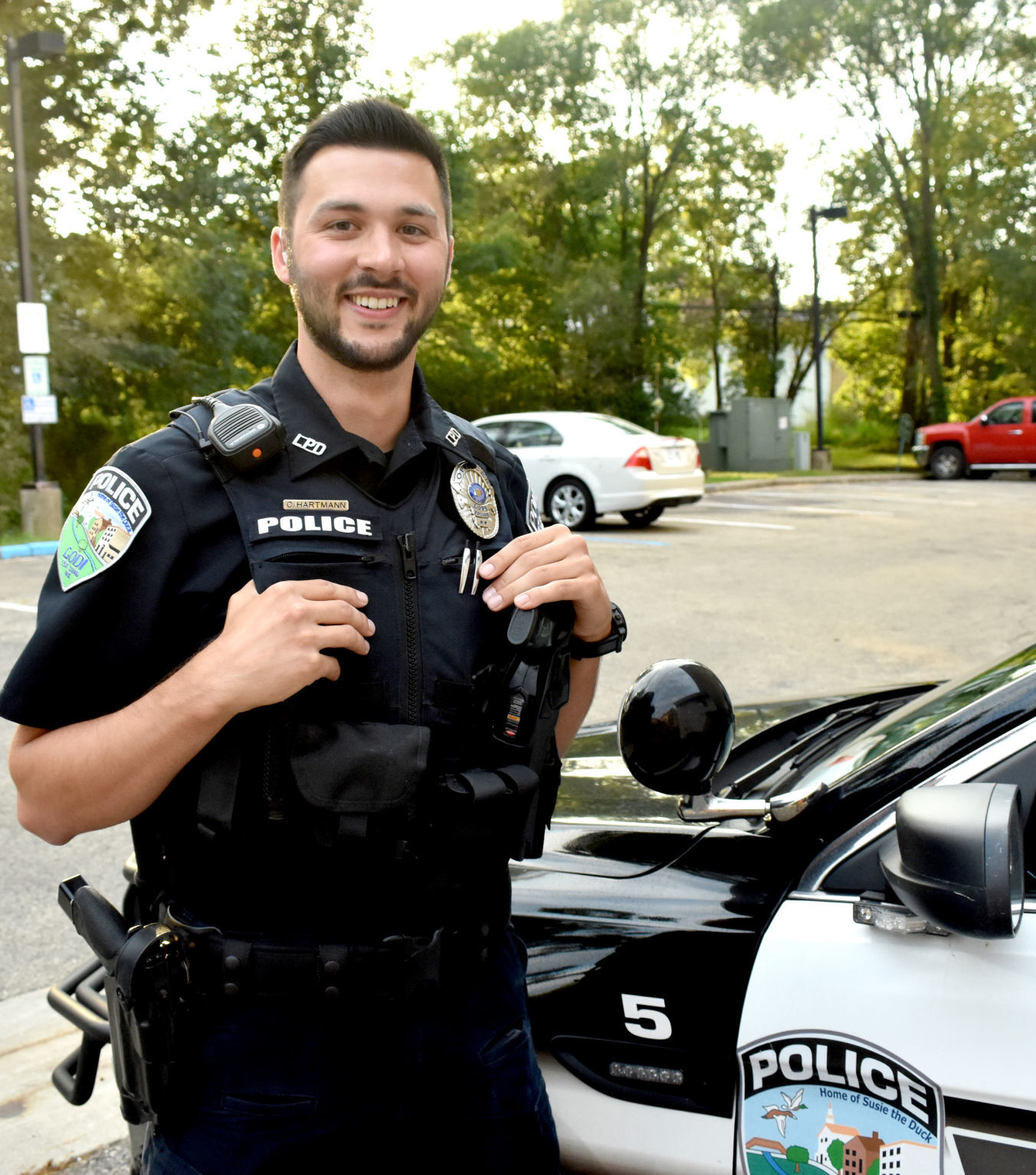 Lodi officer Caleb Hartmann